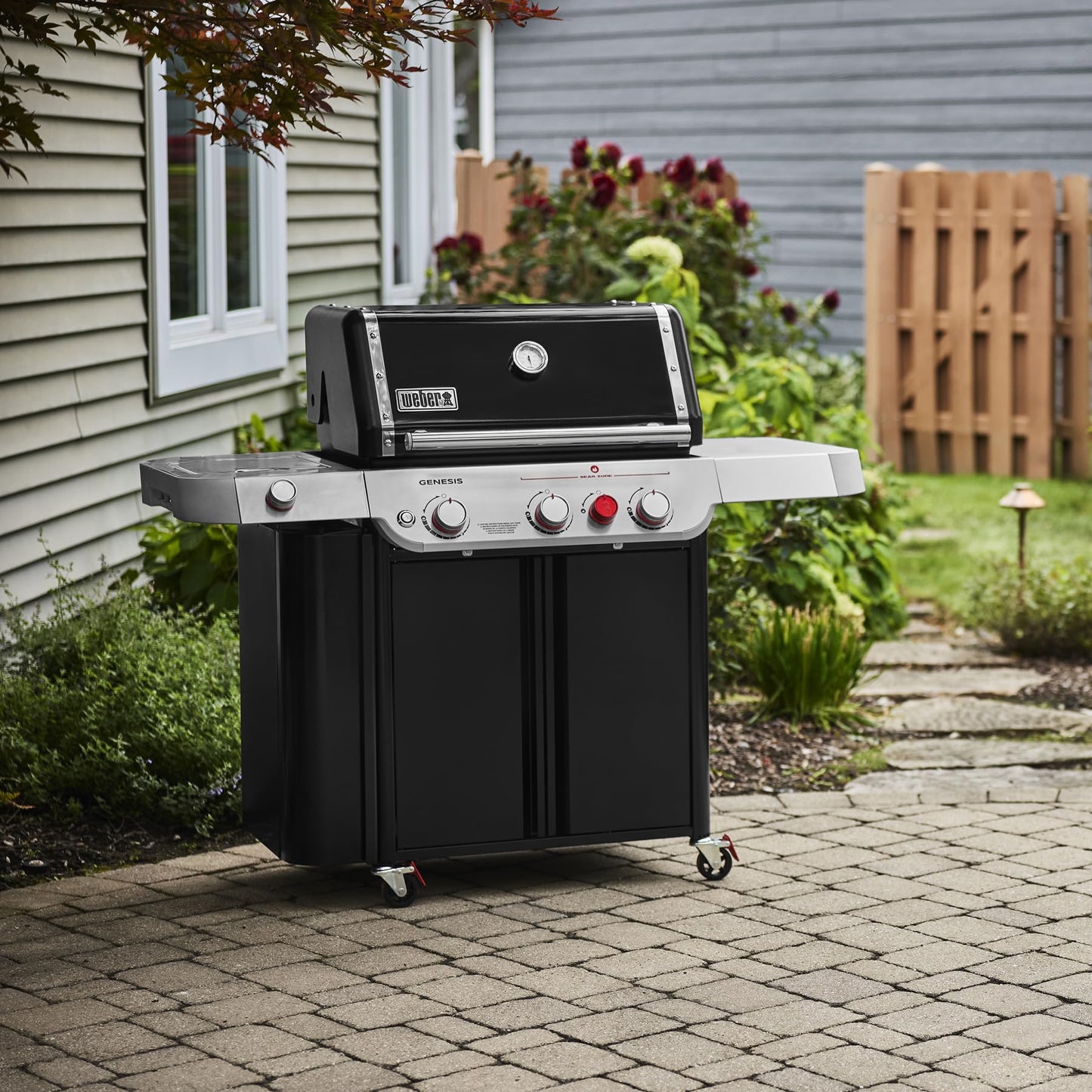 Weber Genesis E-335 Natural Gas Grill, Black