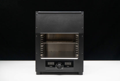 Flame King Scorch Smokeless Infrared Electric Broiler for Indoor Use, Fits on Kitchen Counter, Insulated, Comes with Broiler Tray Black