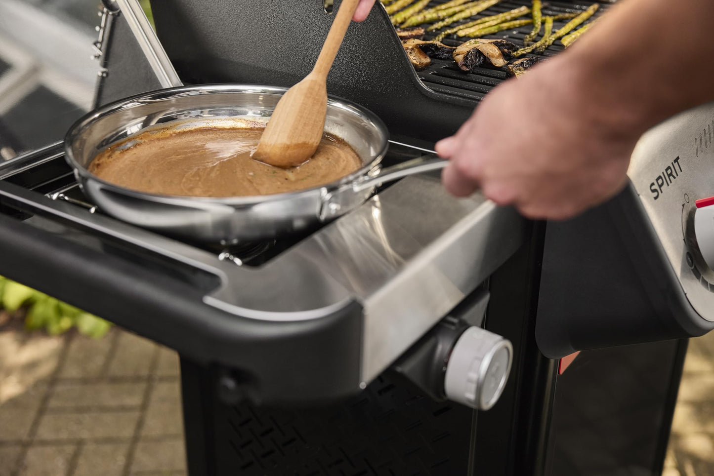 Weber SPIRIT 4-Burner Grill EP-435 Natural Gas Stainless Steel