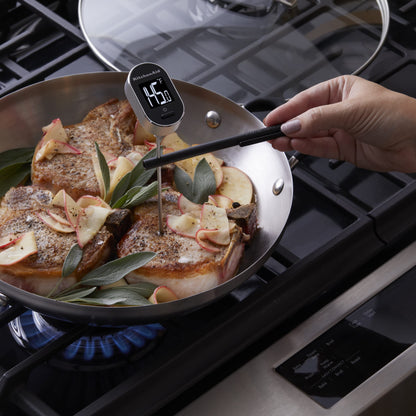 KitchenAid KQ904 Digital Instant Read Kitchen and Food Thermometer, Temperature Range: -40F to 482F, Black