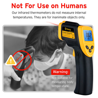 Etekcity Infrared Thermometer Temperature Gun 1080, -58°F to 1130°F for Meat Food Pizza Oven Griddle Accessories, Heat Gun for Cooking, Kitchen, Fridge, Reptile,BBQ