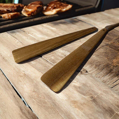 ELAR-Handmade Walnut Wood Spatula Set - Eco-Friendly, Non-Toxic, Natural & Sustainable Kitchen Utensils