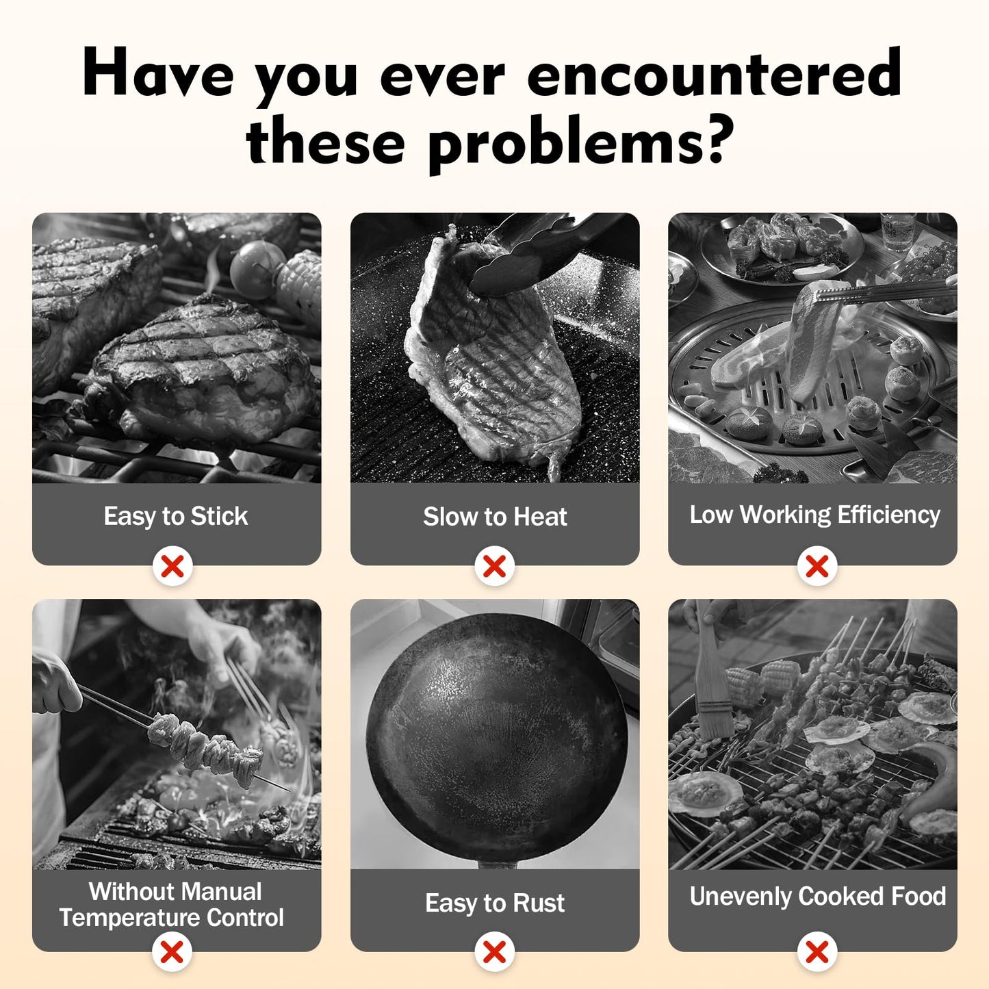 22" Commercial Electric Griddle, 1600W 110V Countertop Flat Top Grill, Stainless Steel Non-stick Teppanyaki Grill, 122-572°F Adjustable Temp Control for Restaurant Kitchens Hotel