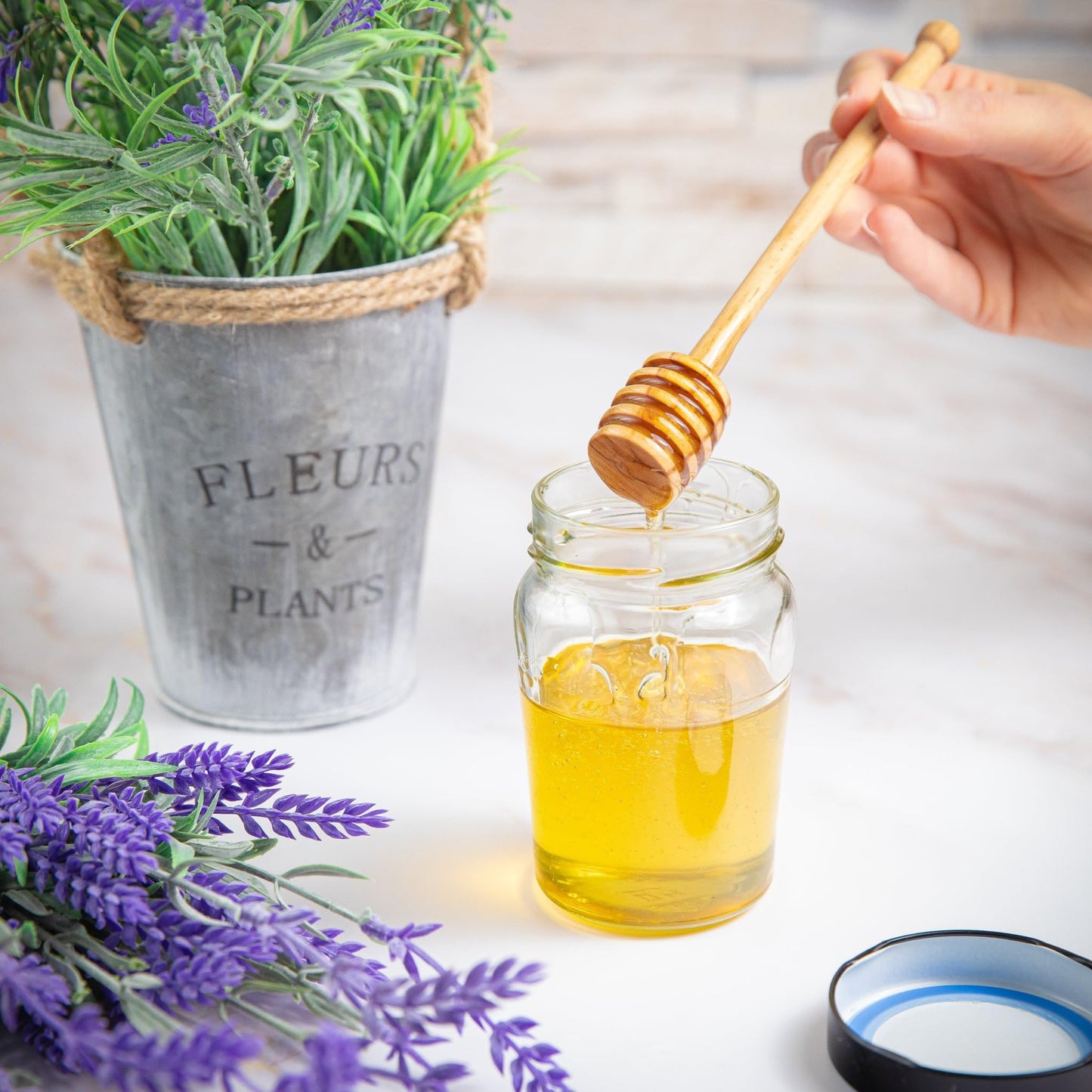 Cilio Toscana Olivewood Utensil Set Includes Assorted Cooking and Serving Spatulas, Turners and Spoons Natural, 7-Piece