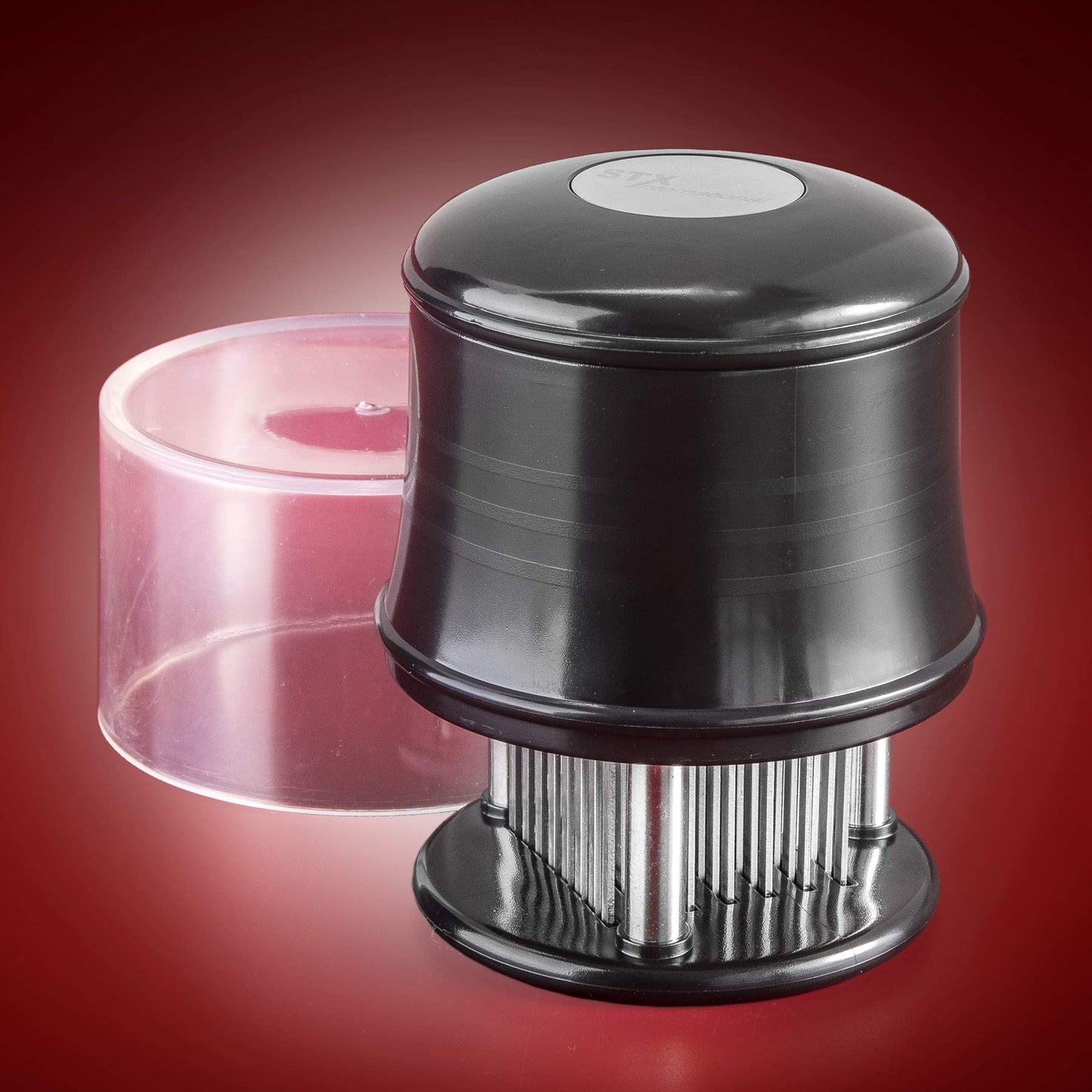 STX International Chef's Elite Vacuum Marinator & Tumbler | Marinate Meat & Vegetables in 15 Minutes | Adjustable Timer | Auto Shut-Off | Meat Tenderizer Included