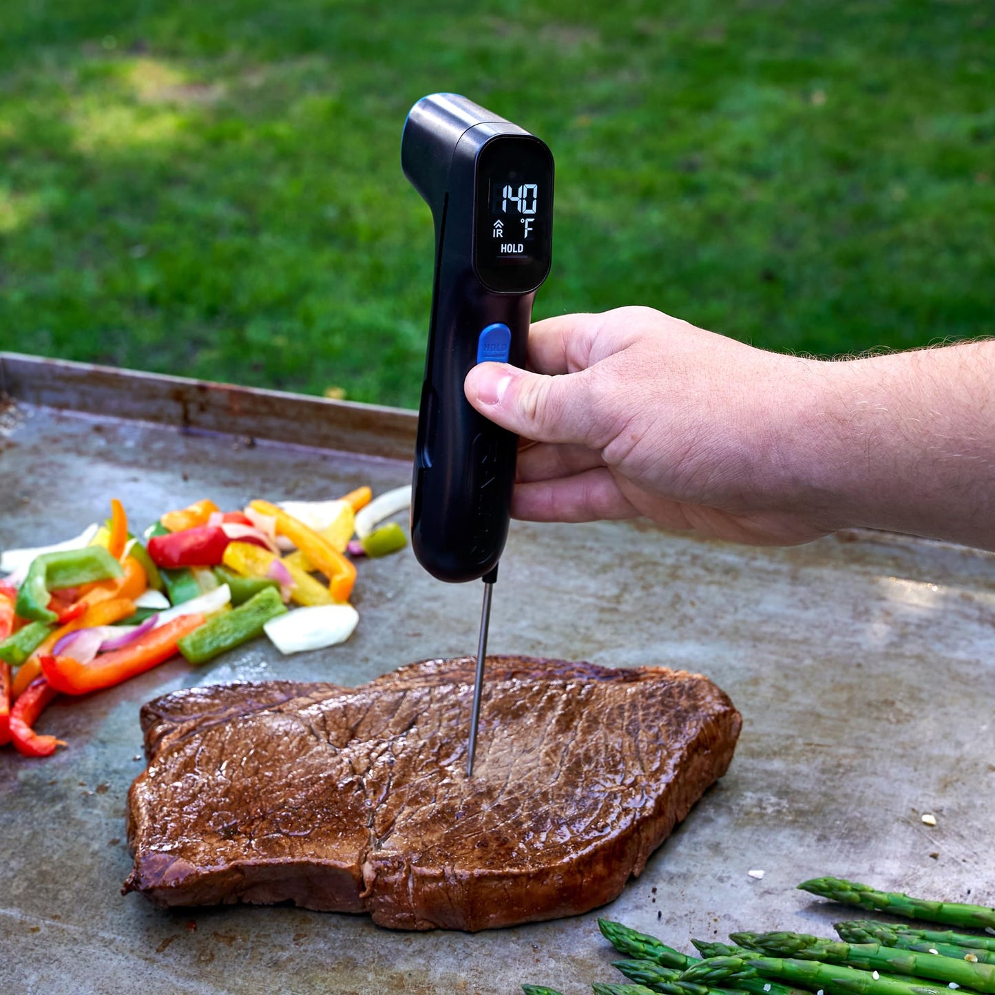 Razor Infrared Thermometer with Instant Food Probe