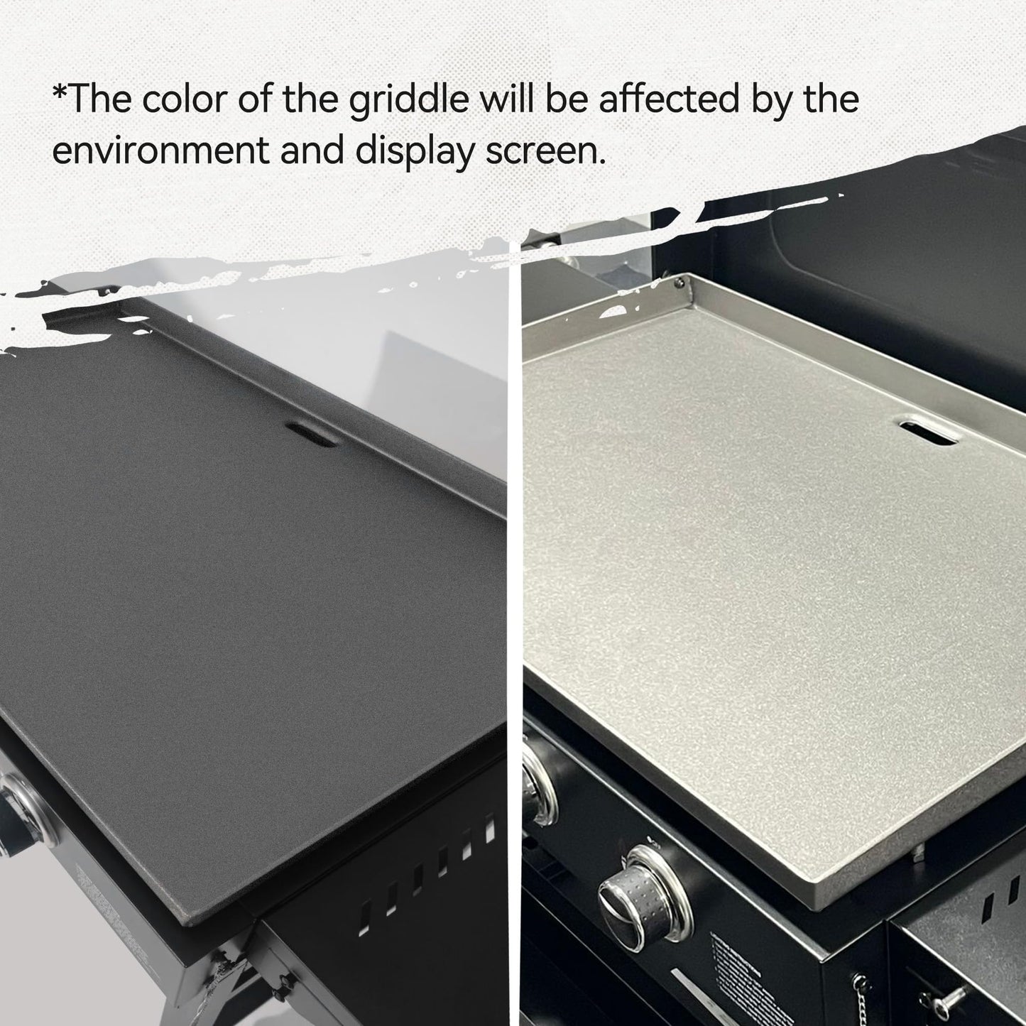 Royal Gourmet GB4001C-N 4 Burner Propane Gas Griddle with Cover, 35 Inch Outdoor Flat Top Grill Griddle with Foldable Side Tables & 52,000 BTUs Output for Barbecue Grilling, Black