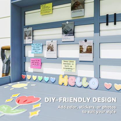 Outsunny Outdoor Wooden Potting Bench Table with Sink and Water Tap, Garden Workstation with Storage Cabinet, Storage Shelves for Backyard, Patio, Balcony, Gray