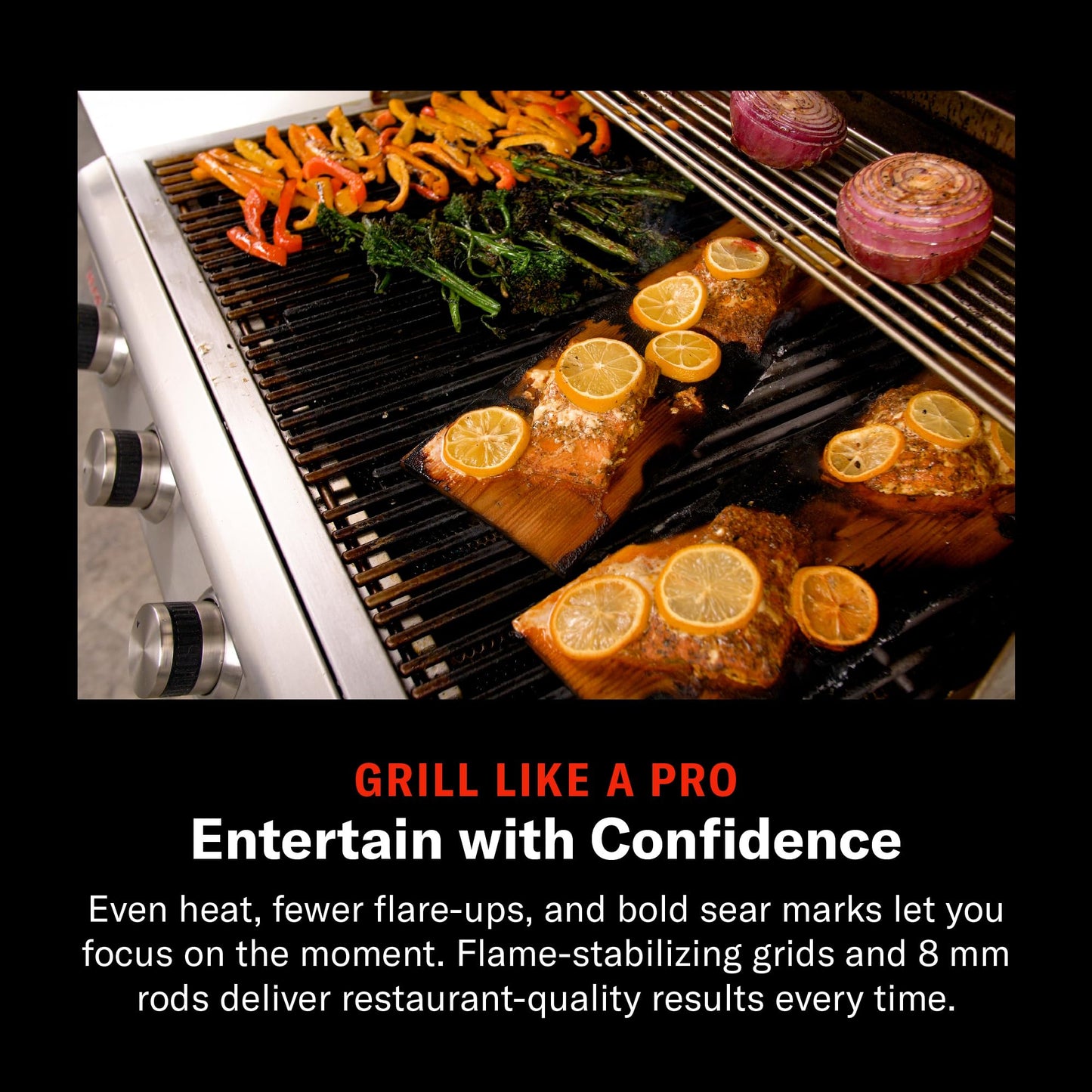 Blaze Prelude LBM Built-in Natural Gas Grill | 25-Inch 3-Burner BBQ with 42,000 BTUs | 304 Stainless Steel Construction | Flame Stabilizing Grids BLZ-3LBM-NG