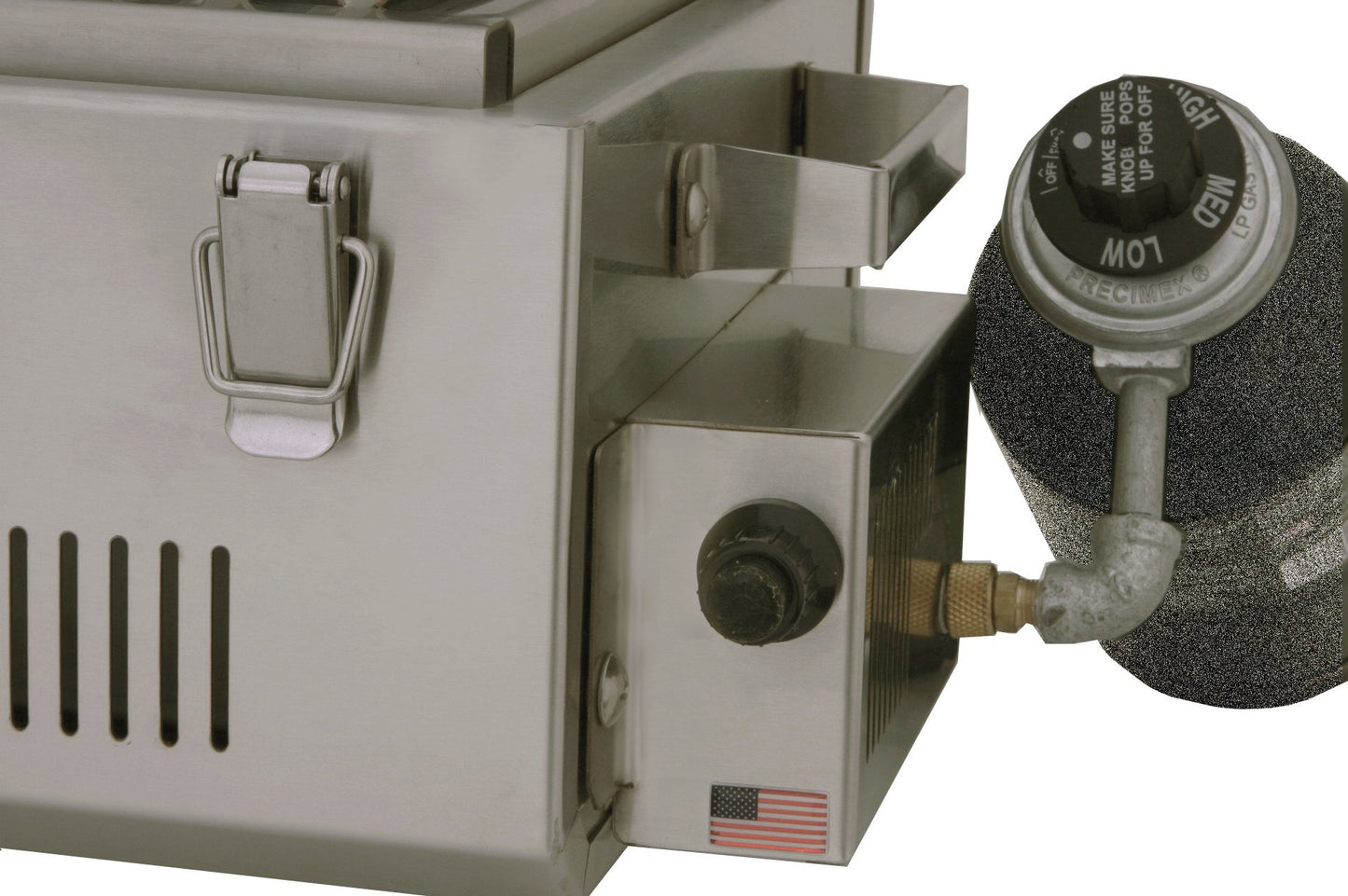 Solaire SOL-IR17BWR Anywhere Portable Infrared Warming Rack Gas Grill, Stainless Steel