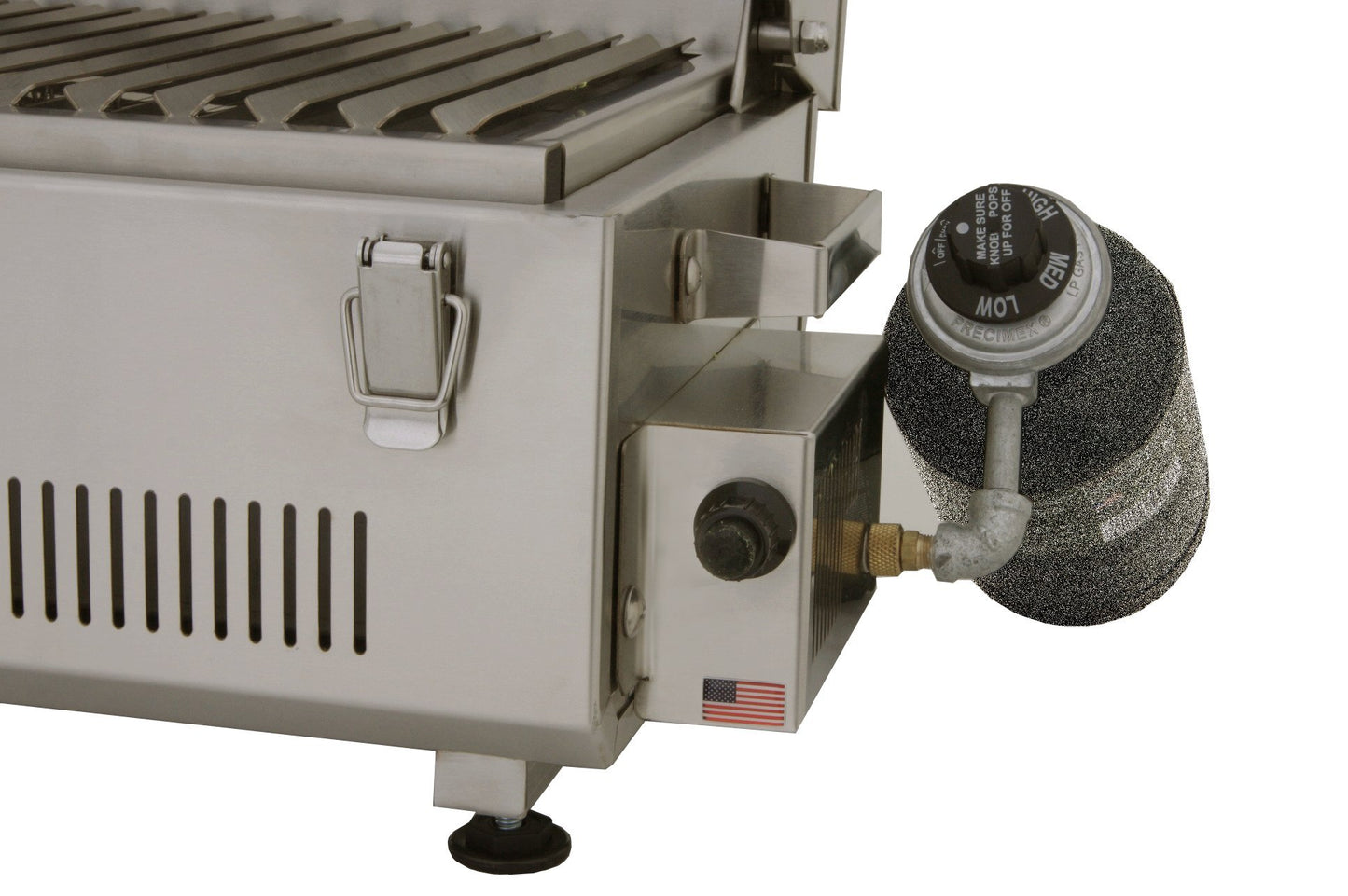 Solaire SOL-IR17BWR Anywhere Portable Infrared Warming Rack Gas Grill, Stainless Steel