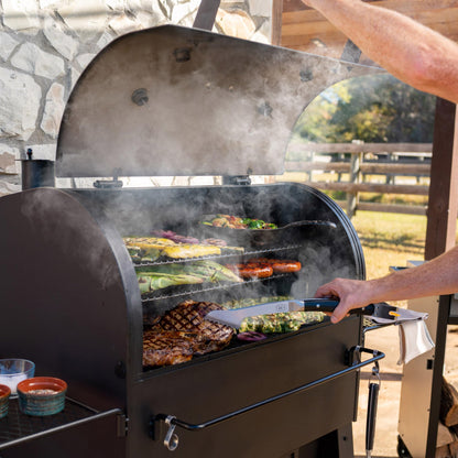 Oklahoma Joe's® Marshal Centerbox™ Smoker, Black Steel - 23202164