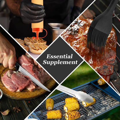 35PCS Griddle Accessories Kit, Leonyo Flat Top Grill Accessories, Grill Tools with Griddle Spatulas, Smash Burger Press, Basting Cover, Scraper for Outdoor BBQ Teppanyaki Hibachi Cooking