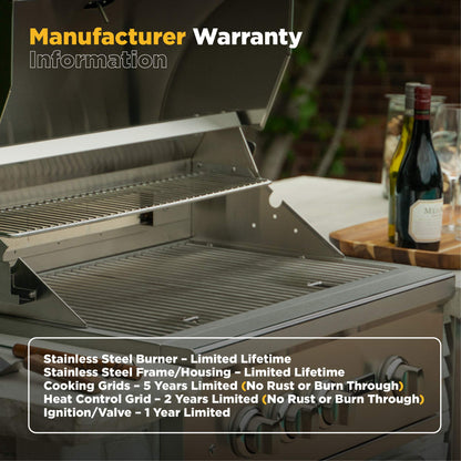 Coyote S-Series Propane Gas Grill, 30-in. 3-Burner Freestanding Grill with RapidSear Infrared Burner & Rotisserie - C2SL30LP-FS