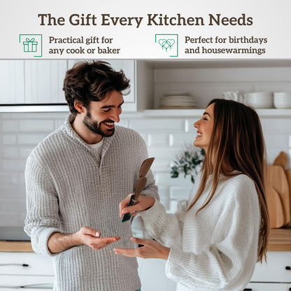 Long & Small Spatula For Nonstick Frying Pan, Wooden Spatula For Cooking, Wooden Spoons for Cooking Utensils Set, Wood Kitchen Utensils Set Spatulas for Kitchen Use Rice Paddle Wood Turner Egg Scraper