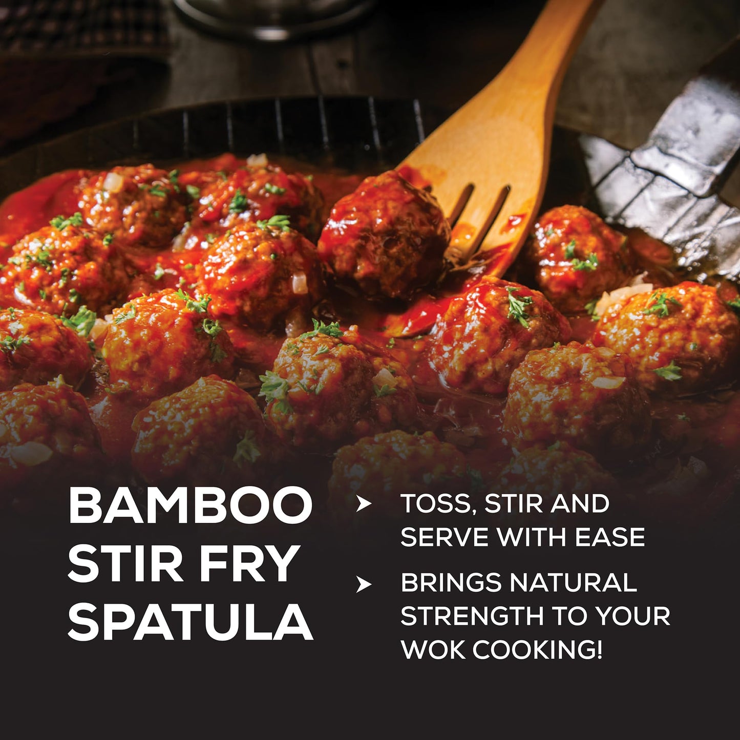 Helen’s Asian Kitchen Slotted Spatula, Natural Bamboo, 13-Inch