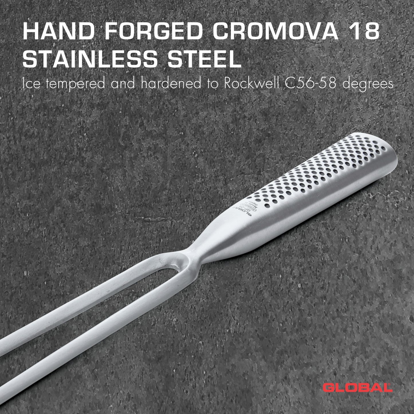 Global GF-24 - Straight Carving Fork