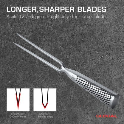 Global GF-24 - Straight Carving Fork