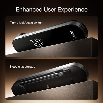 Typhur InstaProbe Core 0.5 Sec Instant Read Meat Thermometer for Cooking, Professional Thermometer Digital with IP67 Waterproof for Grill, BBQ, Cooking, Smoker, Men, Dad, Fathers Day