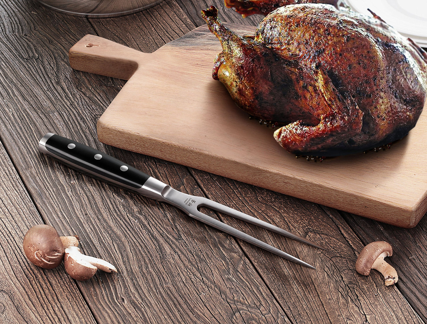 Cangshan TS Series 1020830 Stainless Steel Forged Carving Fork, 6-Inch