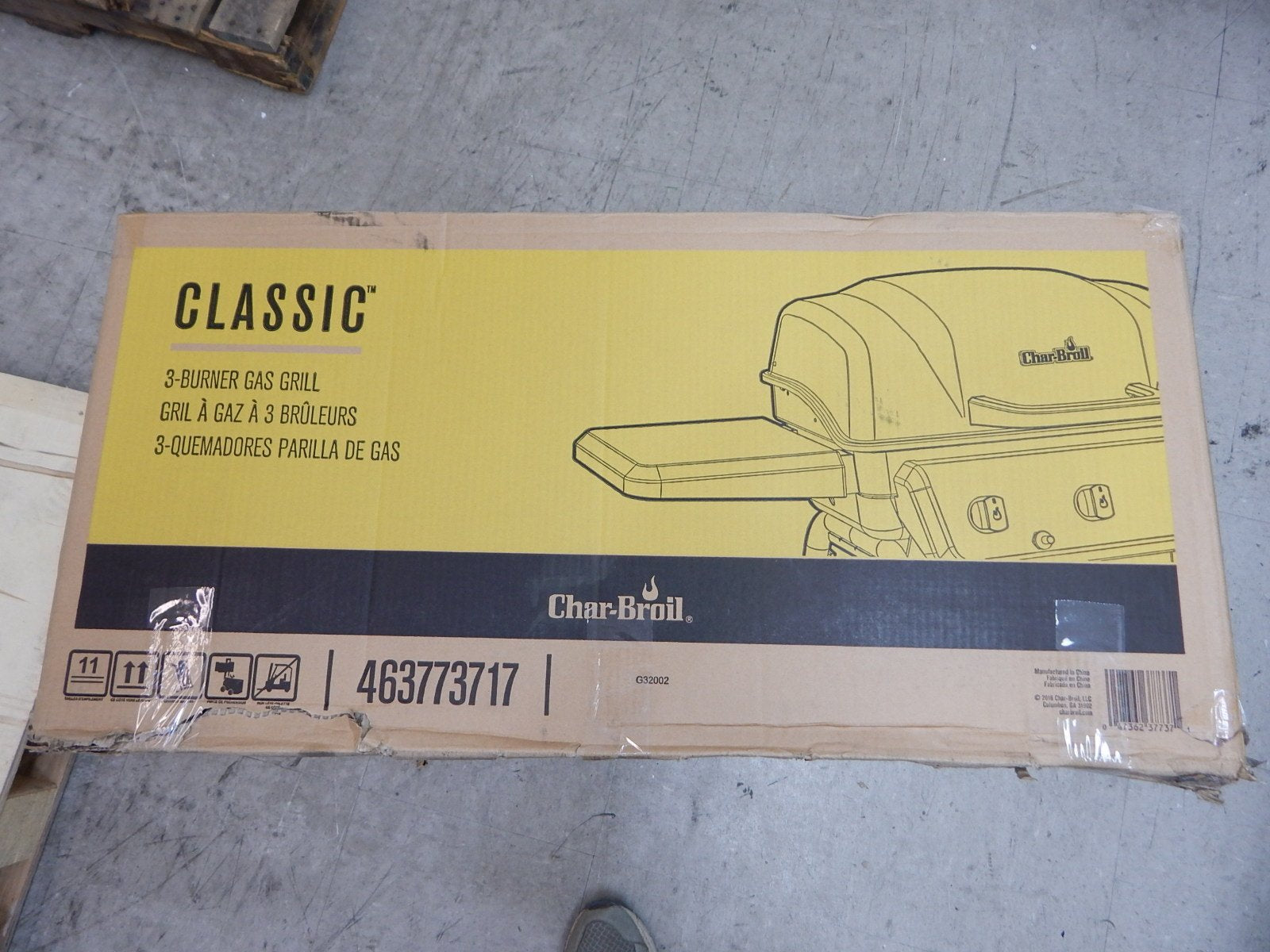 American Gourmet by Char-Broil Classic Series Convective 3-Burner Propane Stainless Steel Gas Grill - 463773717 - CookCave