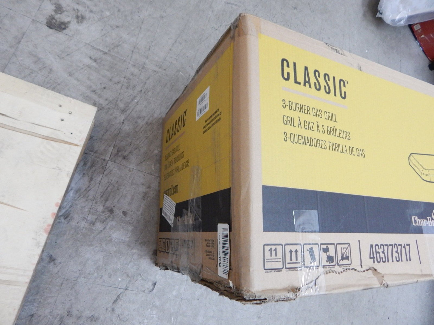 American Gourmet by Char-Broil Classic Series Convective 3-Burner Propane Stainless Steel Gas Grill - 463773717 - CookCave