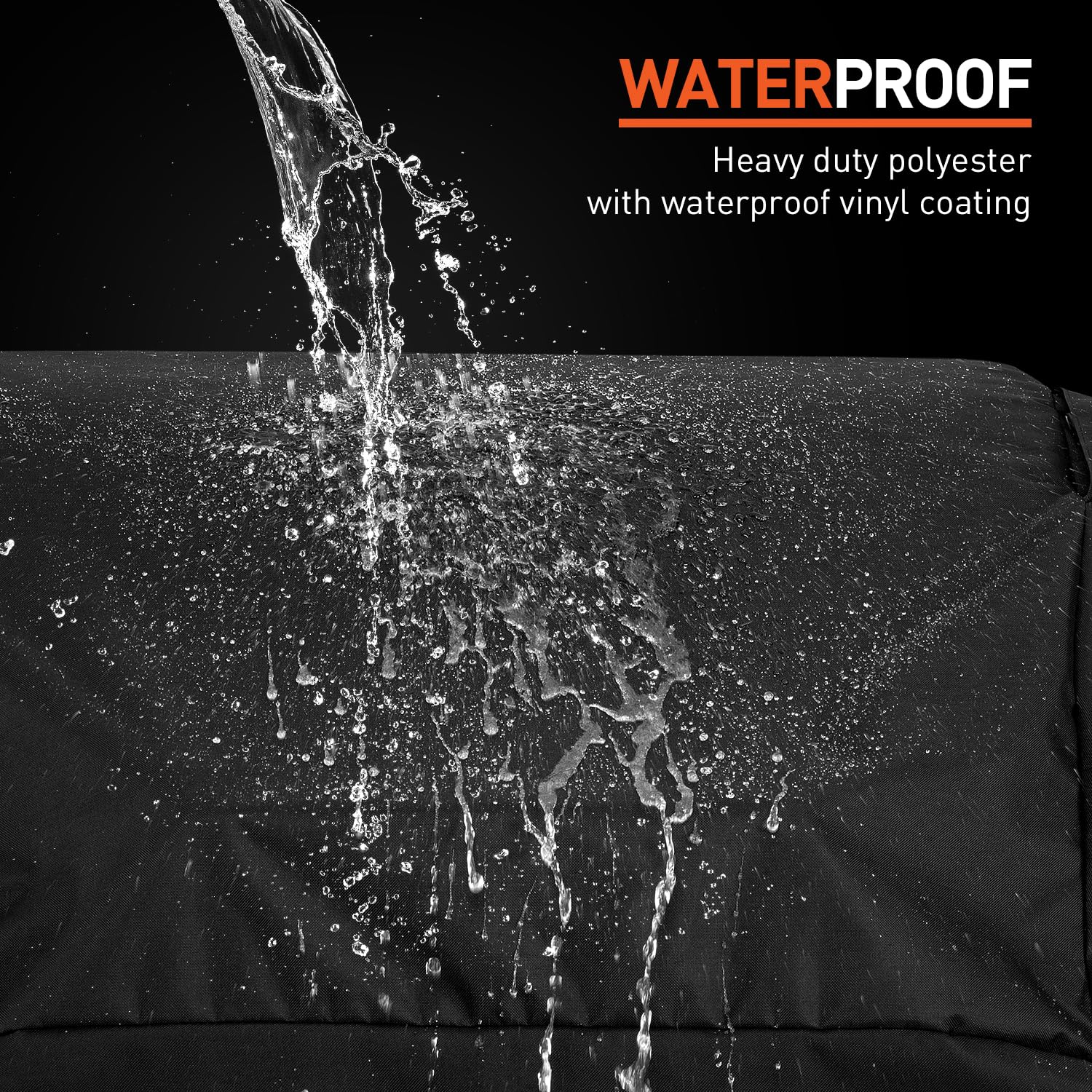 Arcedo BBQ Grill Cover 53 Inch, Heavy Duty Waterproof Outdoor Gas Grill Cover, Fade Resistant Durable and Convenient Compatible with Charbroil Weber Spirit Nexgrill Napoleon - CookCave