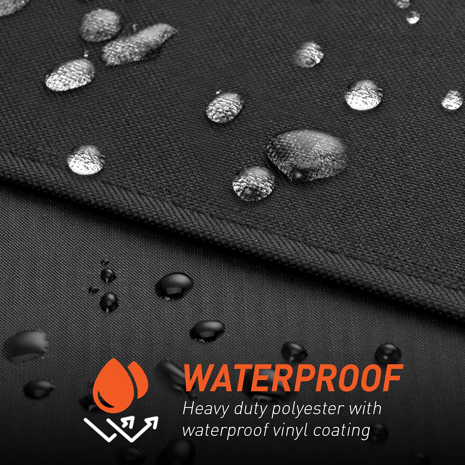 Arcedo BBQ Grill Cover 55 inch, Waterproof Grill Cover for Outdoor Grill, Rip-Proof, Fade Resistant Barbecue Gas Grill Cover for Weber, Char Broil, Nexgrill etc., All Weather Resistant - CookCave