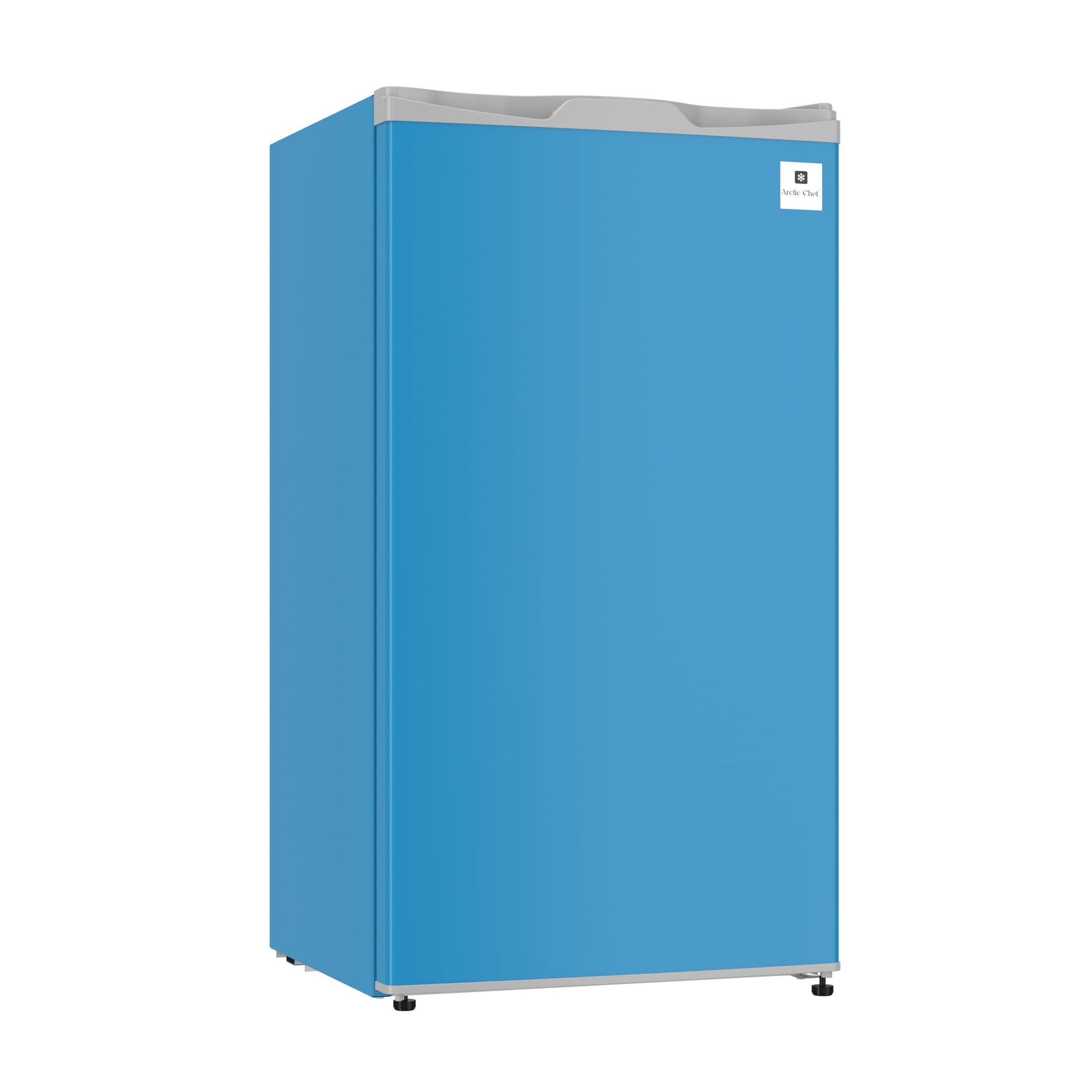 ARCTIC CHEF ACFR321BLUE Mini Refrigerator-Freezer Compartment-Adjustable Thermostat Control-Reversible Doors-Ideal for Dorm, Office, RV, Garage, Apartment-Blue, 3.2 CU.FT - CookCave