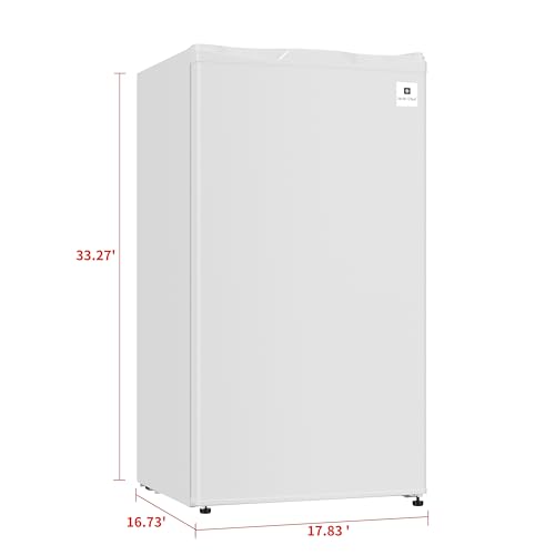 ARCTIC CHEF ACFR321White Mini Fridge Compact Refrigerator, 3.2 Cu Ft, White - CookCave
