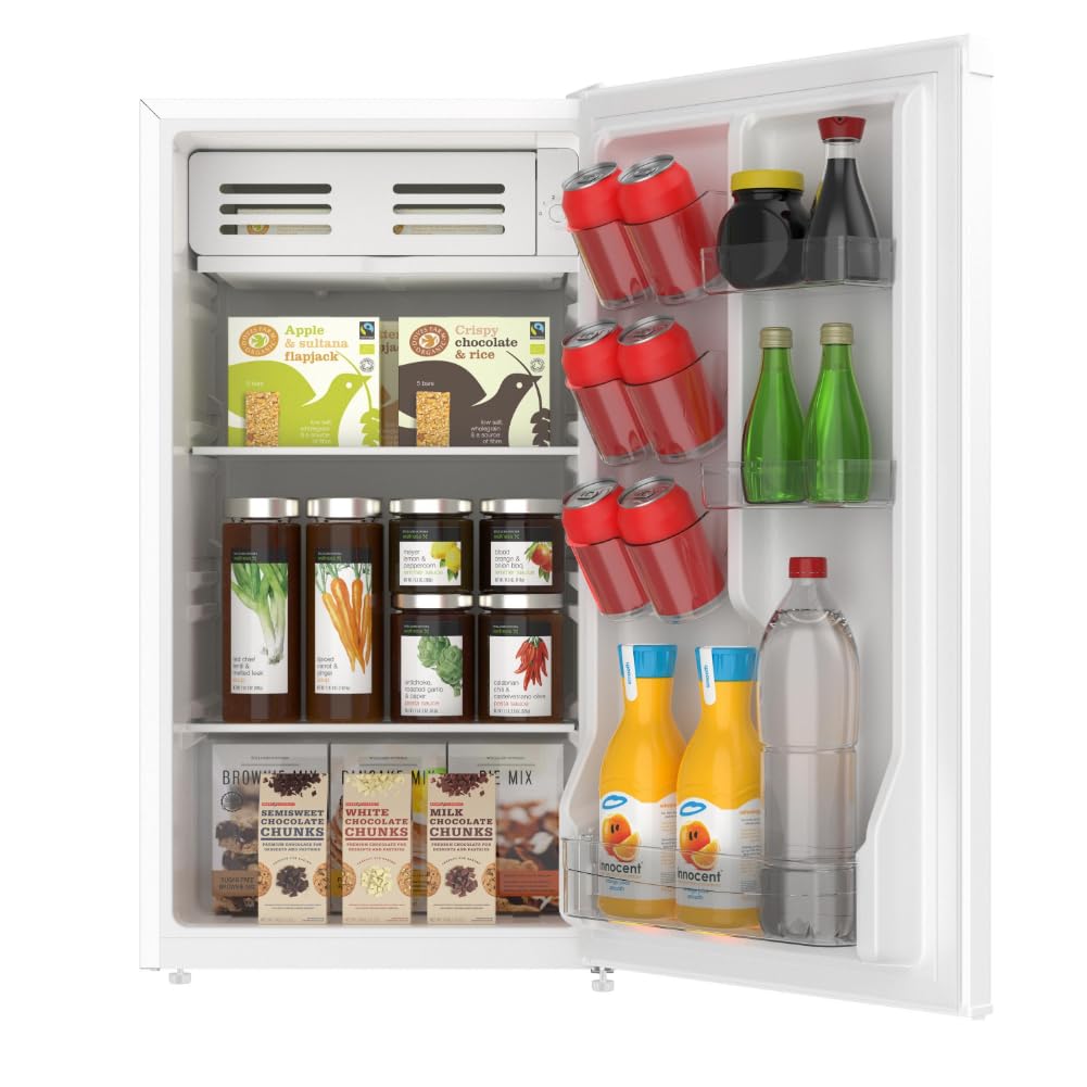 ARCTIC CHEF ACFR321White Mini Fridge Compact Refrigerator, 3.2 Cu Ft, White - CookCave