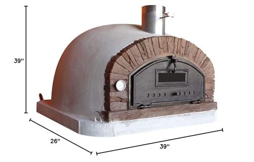 Authentic Pizza Ovens Buena Ventura 'Sierra' Premium, Wood Fire Outdoor Oven - CookCave