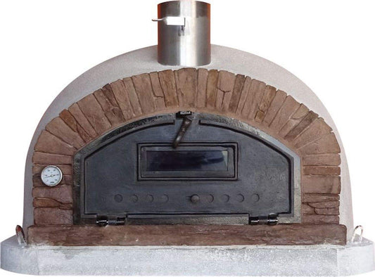 Authentic Pizza Ovens Buena Ventura 'Sierra' Premium, Wood Fire Outdoor Oven - CookCave
