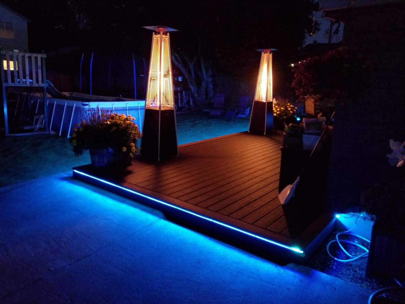 Avenlur Pyramid Patio Heater, 48,000 BTU Outdoor Propane Heater with Quartz Glass Tube, Cover, Ignition & Wheels — Freestanding Gas Heater for Backyard, Deck & Patio - CookCave