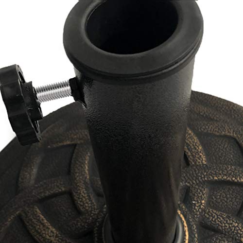 BACKYARD EXPRESSIONS PATIO · HOME · GARDEN 911554 21 Pound Umbrella Base, Bronze - CookCave