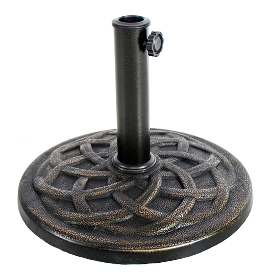 BACKYARD EXPRESSIONS PATIO · HOME · GARDEN 911554 21 Pound Umbrella Base, Bronze - CookCave