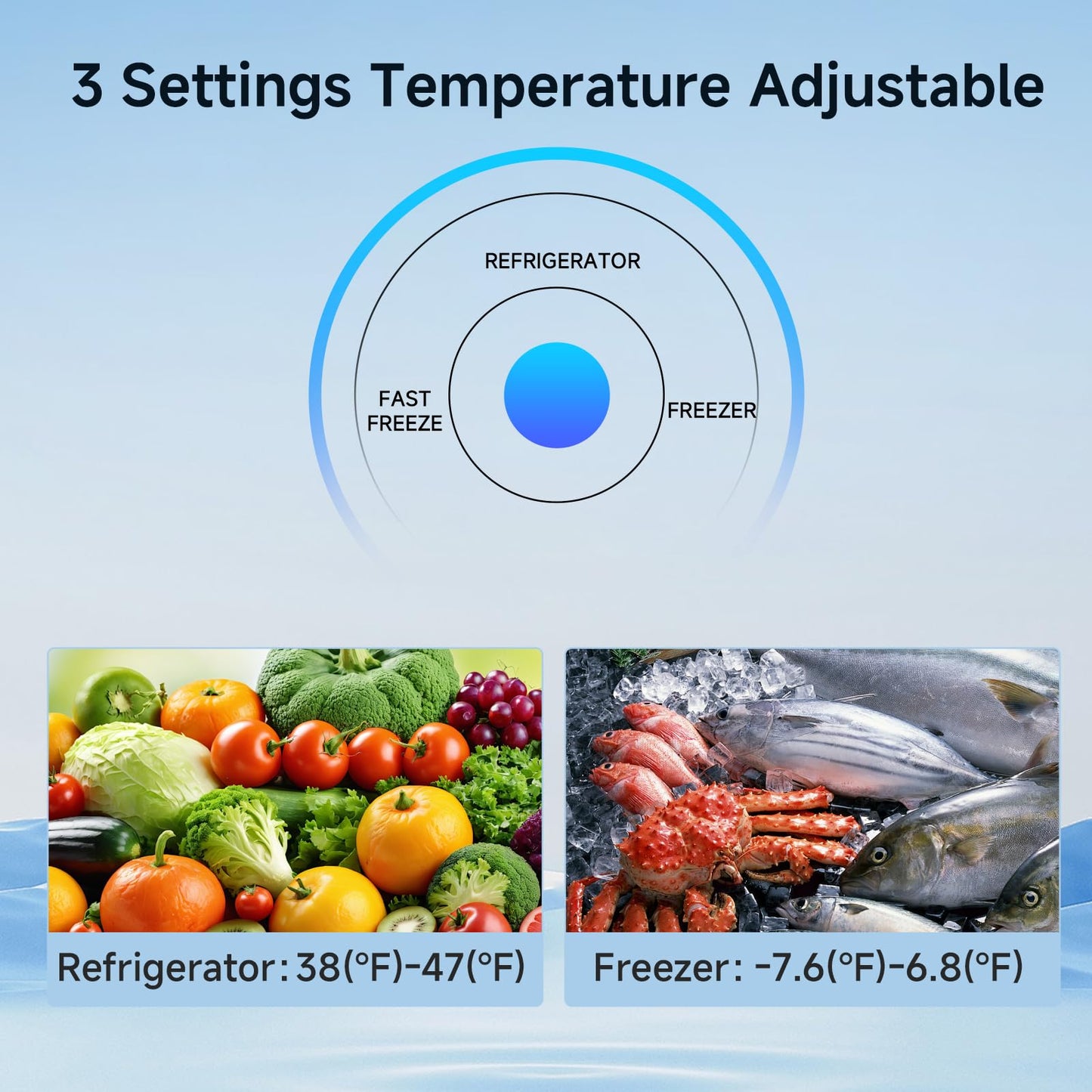 BANGSON Upright Freezer, 7.0 Cu.ft Stand Up Freezer, Convertible Upright Freezer/Refrigerator, Single Door for Kitchen,Garage, Office, Apartment, Silver - CookCave