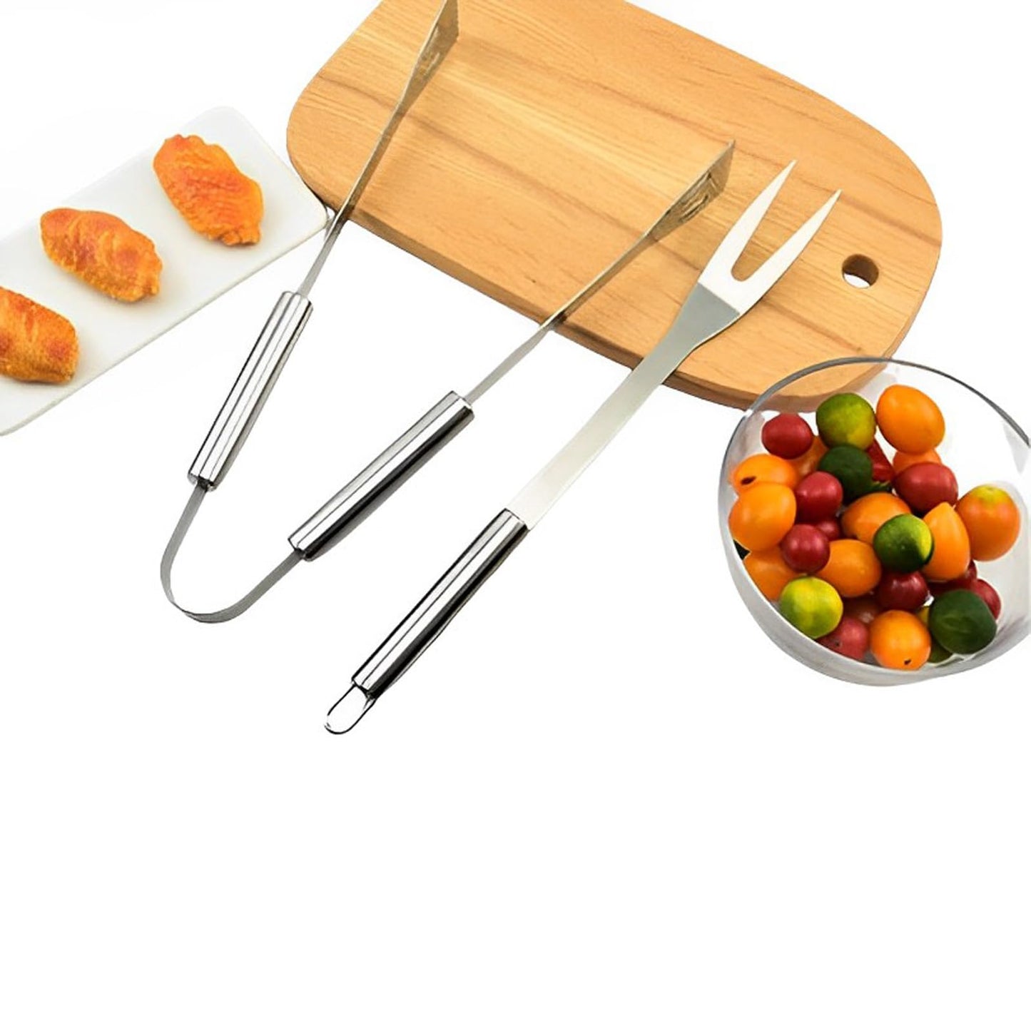 BBQ Grill Accessories Set, 20Pcs Barbecue Grill Tools, Stainless Steel BBQ Utensil Kit with Case for Smoker Camping, Great Choice for Outdoor Kitchen Cooking, Gift for Thanksgiving Day, Christmas - CookCave