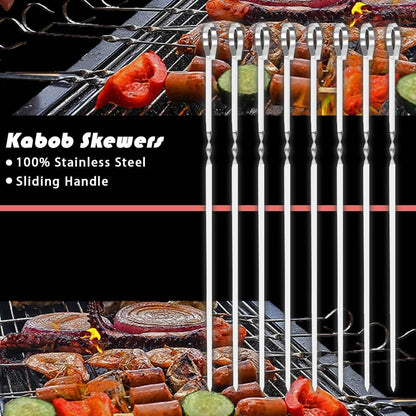 BBQ Grill Accessories Set, 20Pcs Barbecue Grill Tools, Stainless Steel BBQ Utensil Kit with Case for Smoker Camping, Great Choice for Outdoor Kitchen Cooking, Gift for Thanksgiving Day, Christmas - CookCave