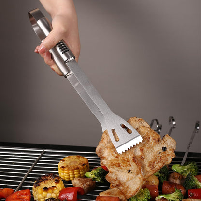 BBQ Grilling Tools Set,Stainless Steel Grilling Accessories Kit for Men Gift,8pc BBQ Grill Utensils Gift Kit with Carrying Case BBQ Tools Grill Tools Set for Backyard Outdoor Grill Cooking Utensils - CookCave