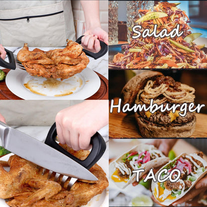 BBQ Mop Brush and Cast Iron Basting Pot - Grilling Tool Set with Basting Brush an Meat Shredder Claws for Meat Smoker, Grill and Stove(8pcs) - CookCave