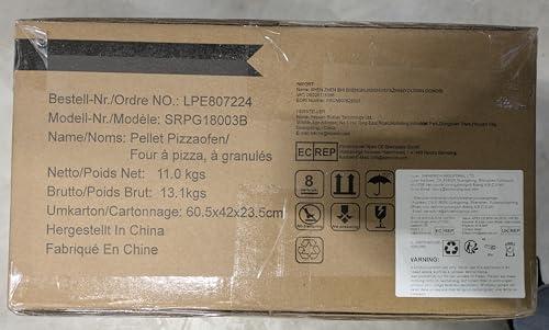 BIG HORN OUTDOORS 12" Black Pizza Ovens Wood Pellet Fired Pizza Maker, Stone-Baked Pizzas Made Easy Use Anywhere, Backyard Camping Party Cooking with your Family or Friend - CookCave