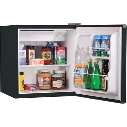 BLACK+DECKER BCRK17B Compact Refrigerator Energy Star Single Door Mini Fridge with Freezer, 1.7 Cubic Feet, Black - CookCave