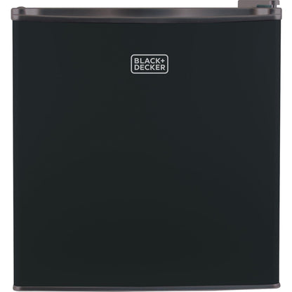BLACK+DECKER BCRK17B Compact Refrigerator Energy Star Single Door Mini Fridge with Freezer, 1.7 Cubic Feet, Black - CookCave