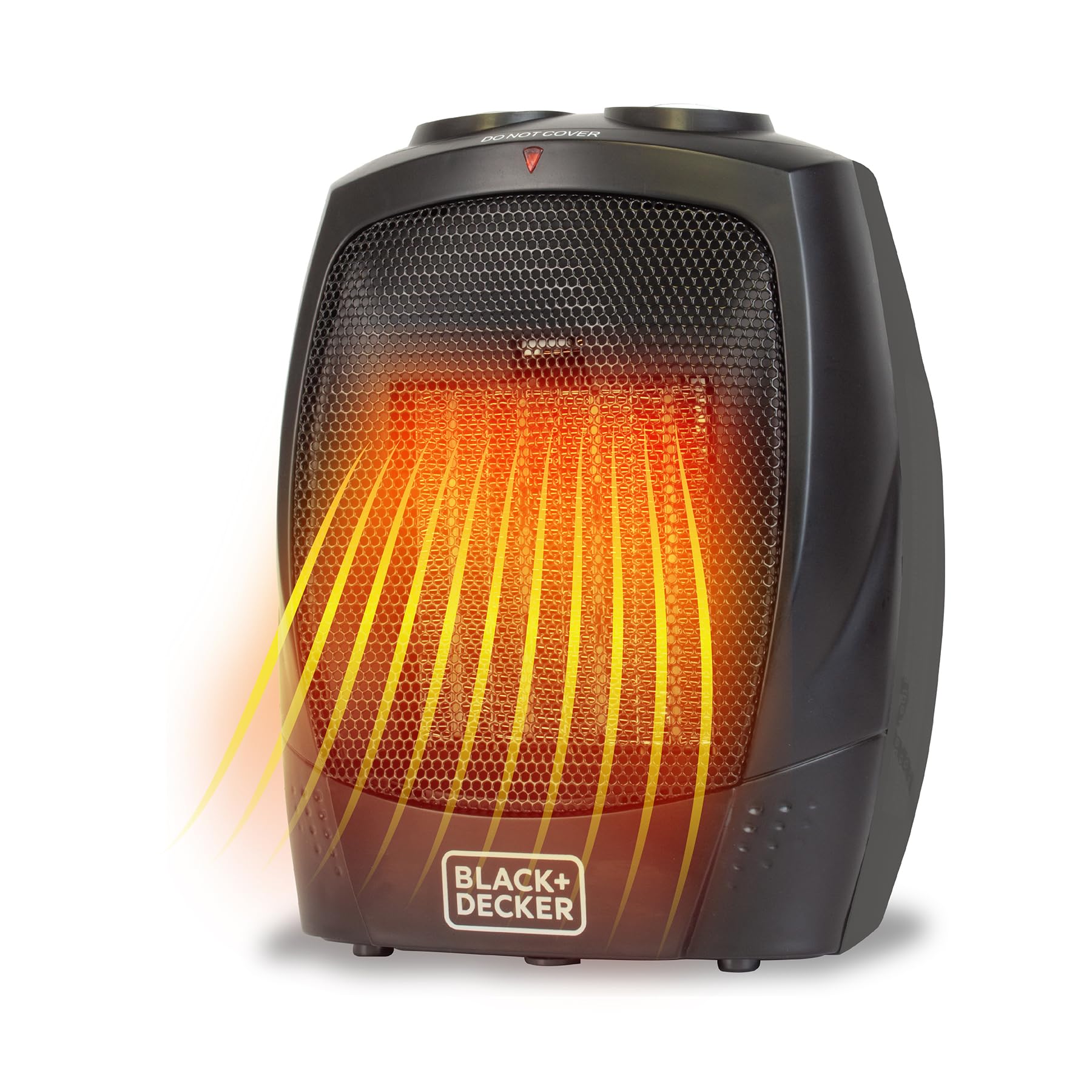 BLACK+DECKER Portable Space Heater, Room Space Heater with Carry Handle for Easy Transport - CookCave
