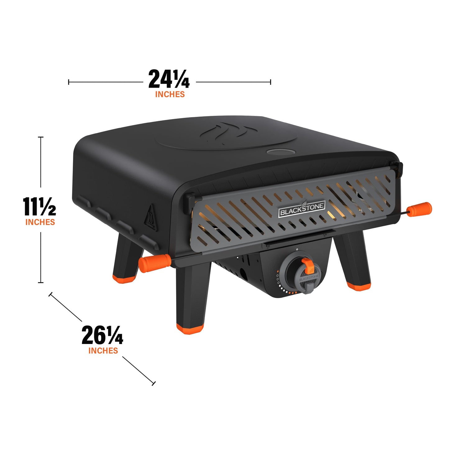 Blackstone 2404 Leggero Pro Pizza Oven, Black - CookCave