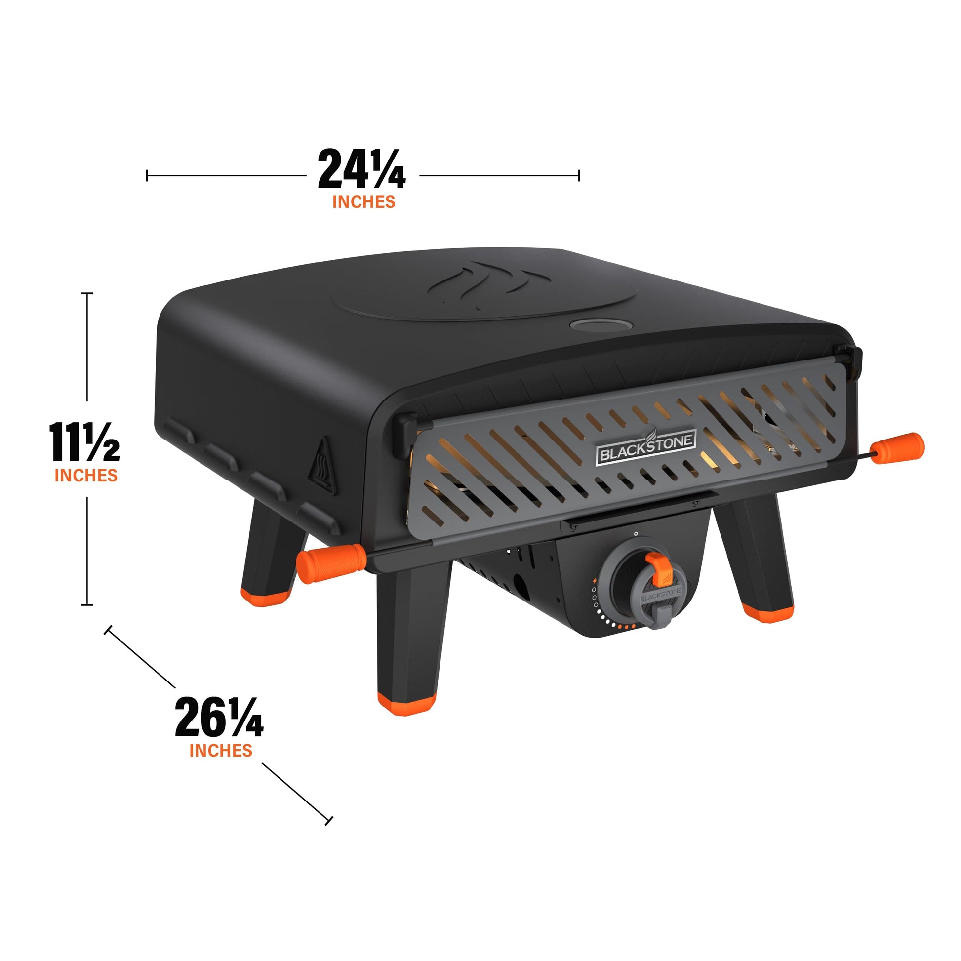 Blackstone 2404 Leggero Pro Pizza Oven, Black - CookCave