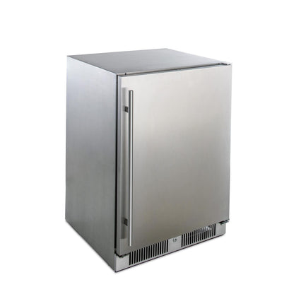 Blaze 24-Inch 5.5 Cu. Ft. Outdoor Rated Compact Refrigerator - BLZ-SSRF-5.5 - CookCave