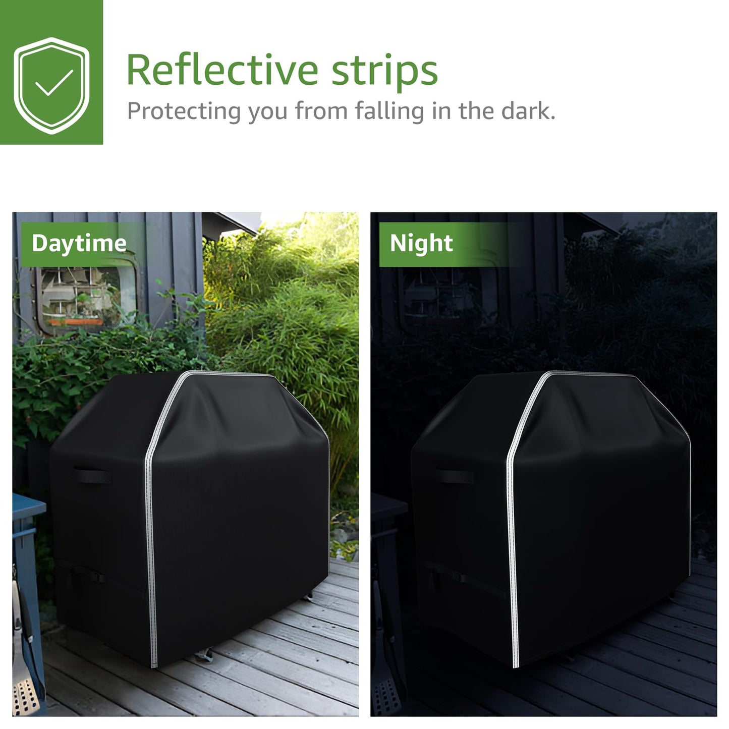 BOLUO Grill Cover for Outdoor Grill 48 inch - Heavy Duty 600D Material, Waterproof BBQ Grill Cover Outside, Barbecue Grill Cover UV & Fade Resistant, Gas Grill Covers for Weber, Nexgrill - CookCave