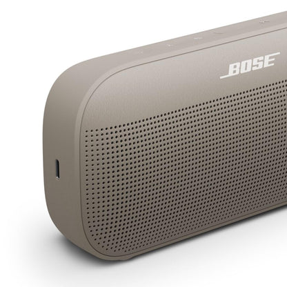 Bose SoundLink Flex Portable Bluetooth Speaker (2nd Gen), Portable Outdoor Speaker with Hi-Fi Audio, Up to 12 Hours Battery Life, Waterproof and Dustproof, Sandstone - CookCave
